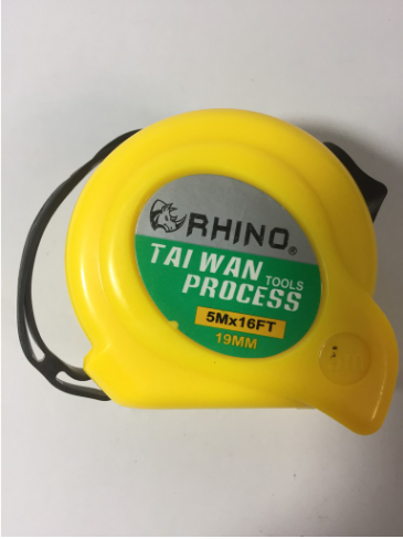 Thước 7,5M số lớn vàng xanh Rhino