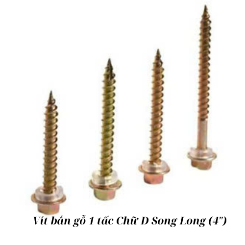 Vít bắn gỗ 1 tấc D (4'')  Song Long_B200_T11