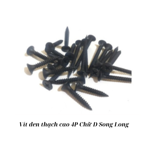 Vít đen thạch cao 4P D Song Long_T26
