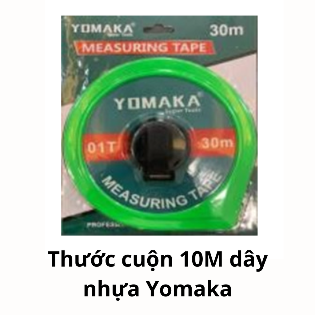 Thước cuộn 10M dây nhựa Yomaka