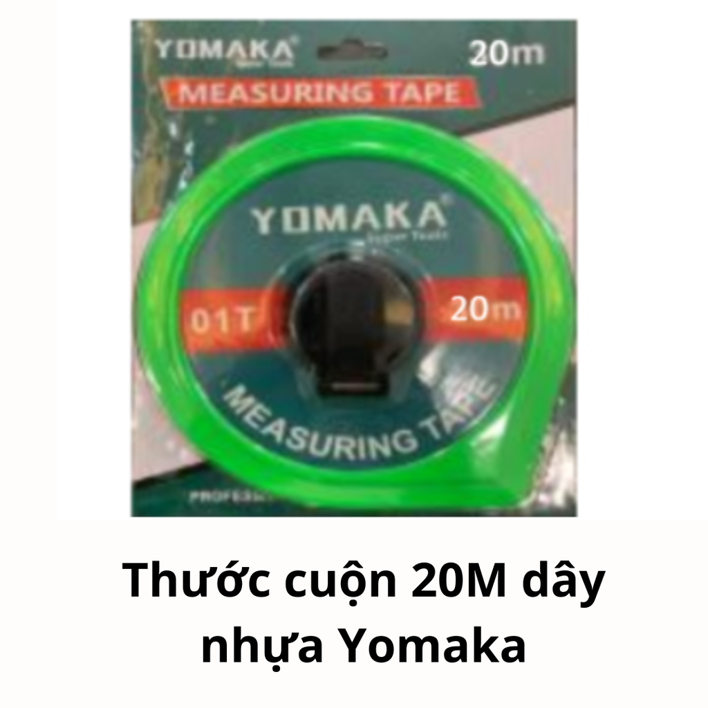 Thước cuộn 20M dây nhựa Yomaka