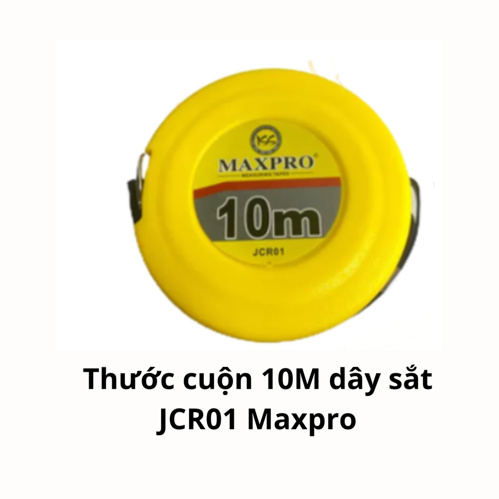 Thước cuộn 10M dây sắt JCR01 Maxpro