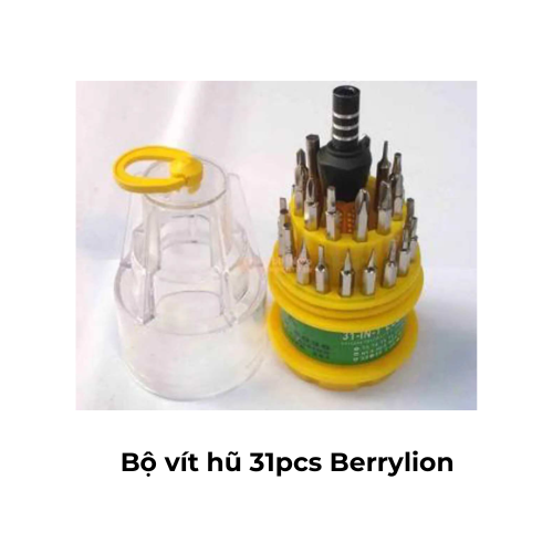 Bộ vít hũ 31pcs Berrylion