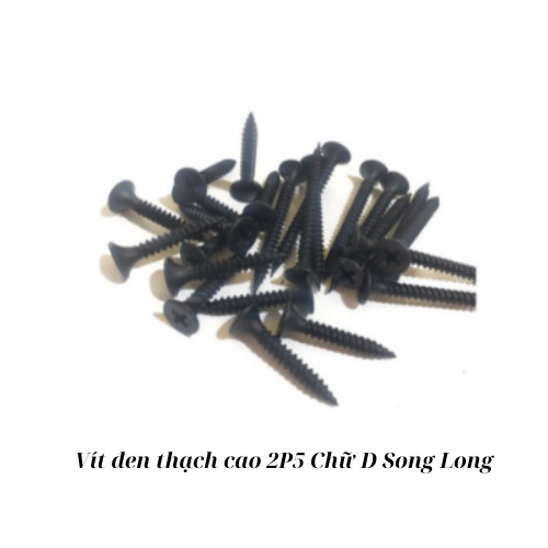 Vít đen thạch cao 2P5 D Song Long_T35