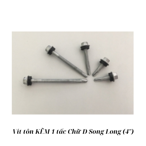 Vít tôn sắt 1 tấc kẽm D Song Long_T11