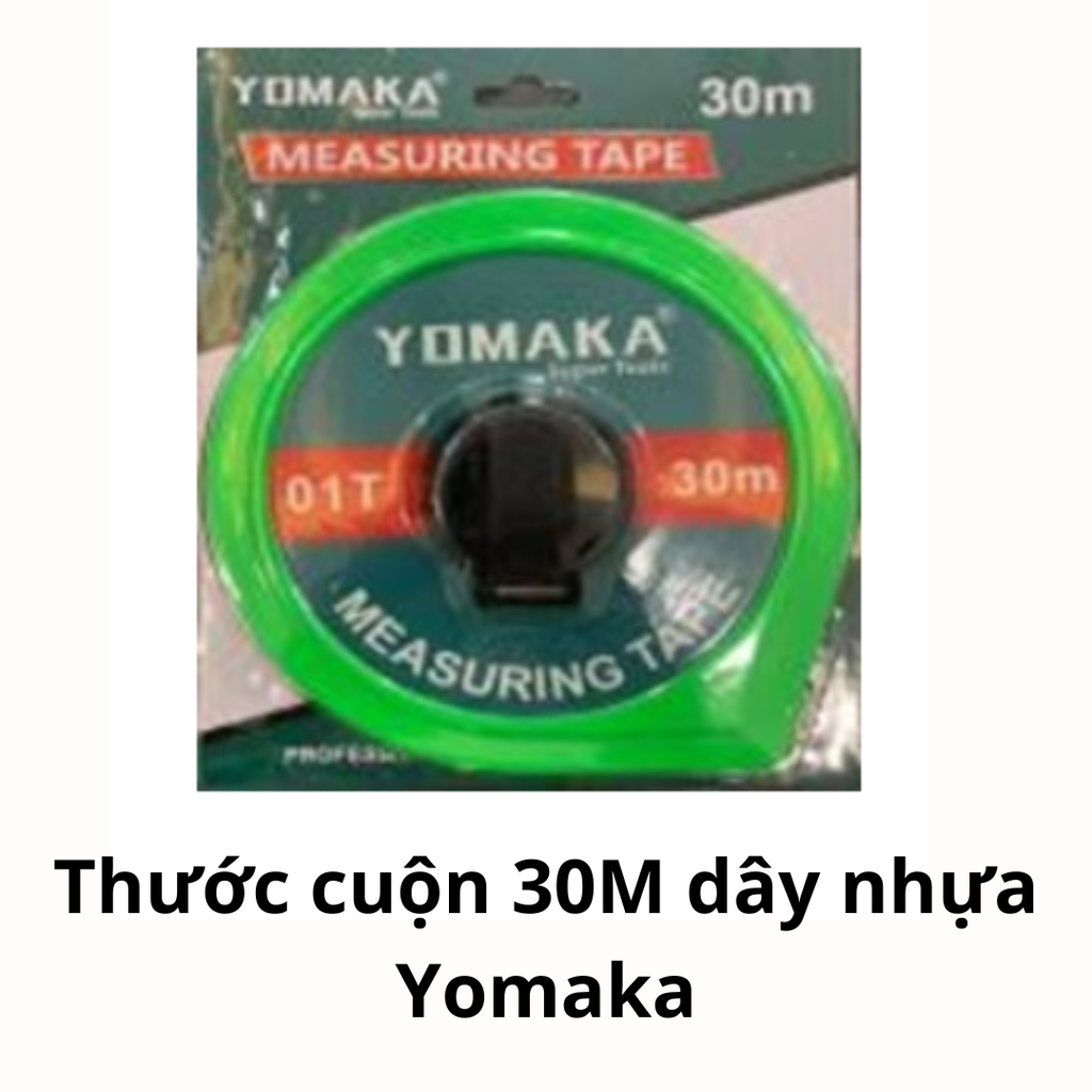 Thước cuộn 30M dây nhựa Yomaka