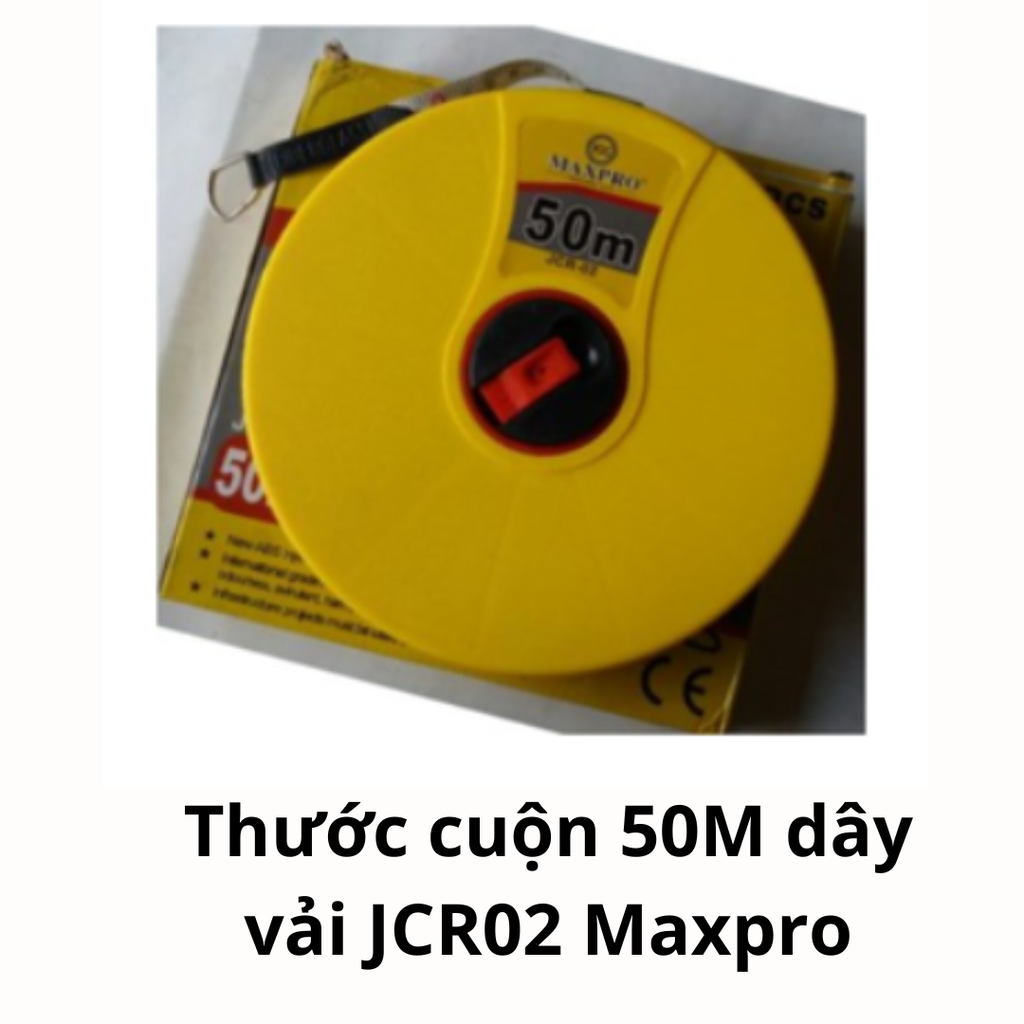 Thước cuộn 50M dây vải JCR02 Maxpro