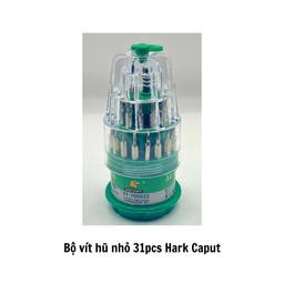 [HPBVH31BCS] Bộ vít hũ nhỏ 31pcs Hark Caput