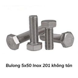 [BL550201INKT] Bulong 5x50 Inox 201 không tán 