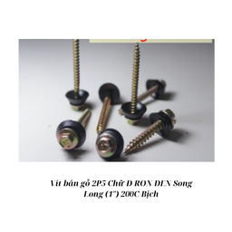 [VBG25DRDSL200] Vít bắn gỗ 2P5 D (1'') ron đen lớn Song Long_B200_T35