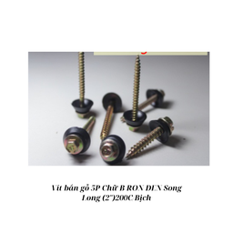 [VBG50BRDSL200] Vít bắn gỗ 5P B (2'') ron đen lớn Song Long_B200_T20