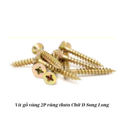 [VGV20DRTSL] Vít gỗ vàng 2P D răng thưa Song Long_B1K-T35