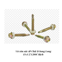 [VTS40DSL200] Vít tôn sắt 4P D (1x1/2") Song Long_B200_T25
