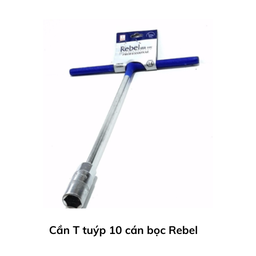 [CTT10BRB] Cần T tuýp 10 cán bọc Rebel