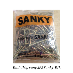 [SKDTV2P3] Đinh thép vàng 2P3 Sanky_B1k