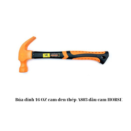 [BD16CDA803DCHR] Búa đinh 16 OZ cam đen thép A803 đầu cam HORSE
