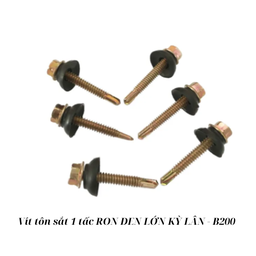 [KLVTS1TRDL200] Vít tôn sắt 1 tấc RON ĐEN LỚN KỲ LÂN - B200