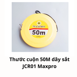 [MRTC50JCR01] Thước cuộn 50M dây sắt JCR01 Maxpro